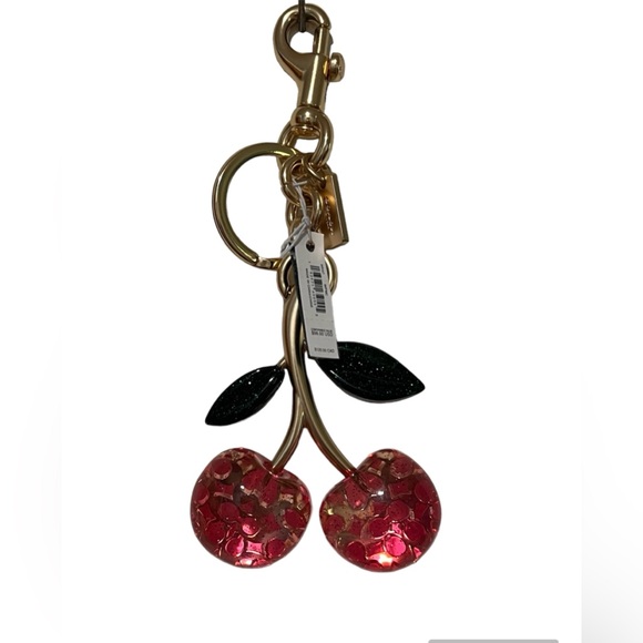 Coach Accessories - Coach Strawberry Bag Charm NEW